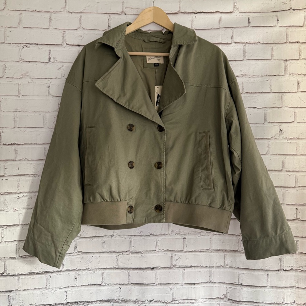 Universal Thread Khaki‎ Double-Breasted Utility Jacket